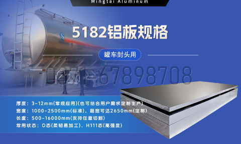 明泰鋁業(yè)：以5182鋁板賦能罐車(chē)制造，引領(lǐng)輕量化與安全新標(biāo)桿
